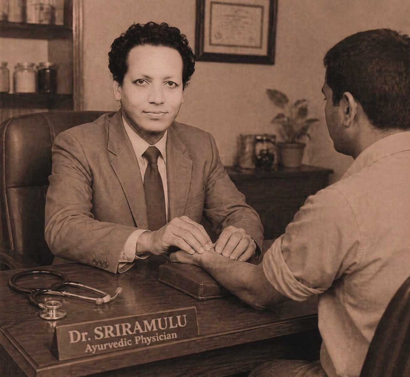 DR SRIRAMULU FAMOUS AYURVEDIC PHYSICIAN IN INDIA