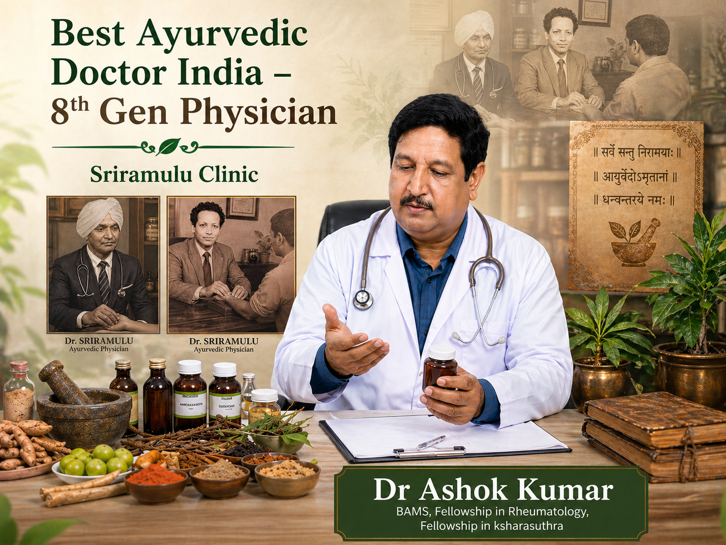 Dr Ashok kumar Best Ayurvedic Doctor In India